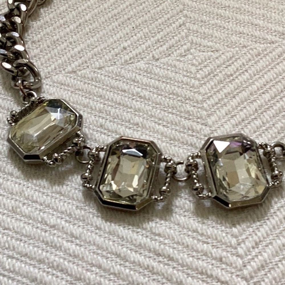 Triple Stone Necklace